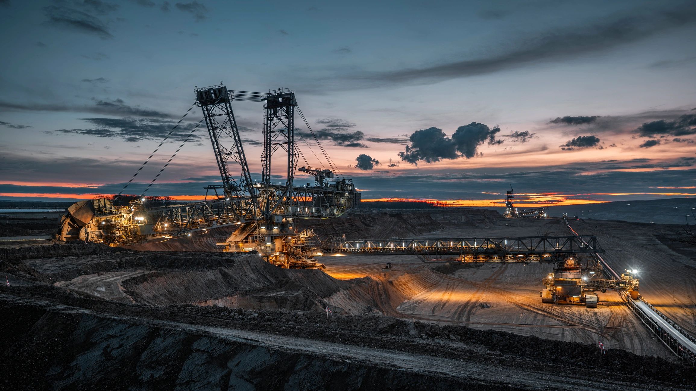 Mining operation Pilbara Western Australia